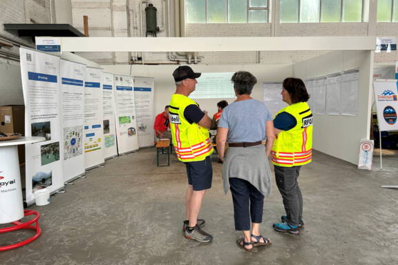 Infostand RFO Bödeli am Gedenkanlass Infostand RFO Bödeli am Gedenkanlass